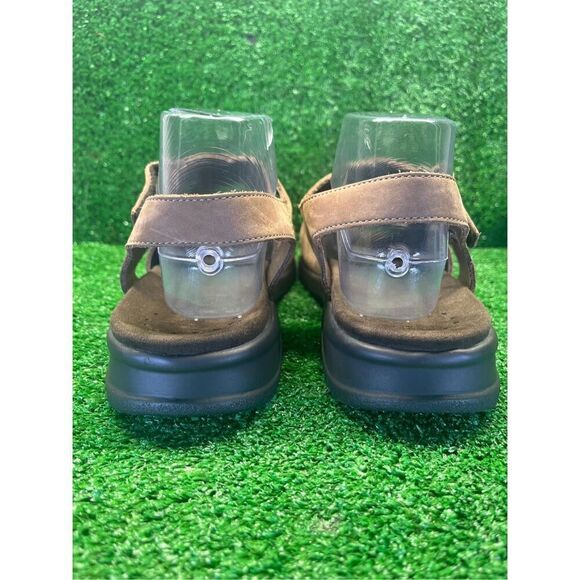 Mephisto Brown Leather Comfort Strappy Sandals Size EU 40 US 10 M Women’s - Picture 9 of 10
